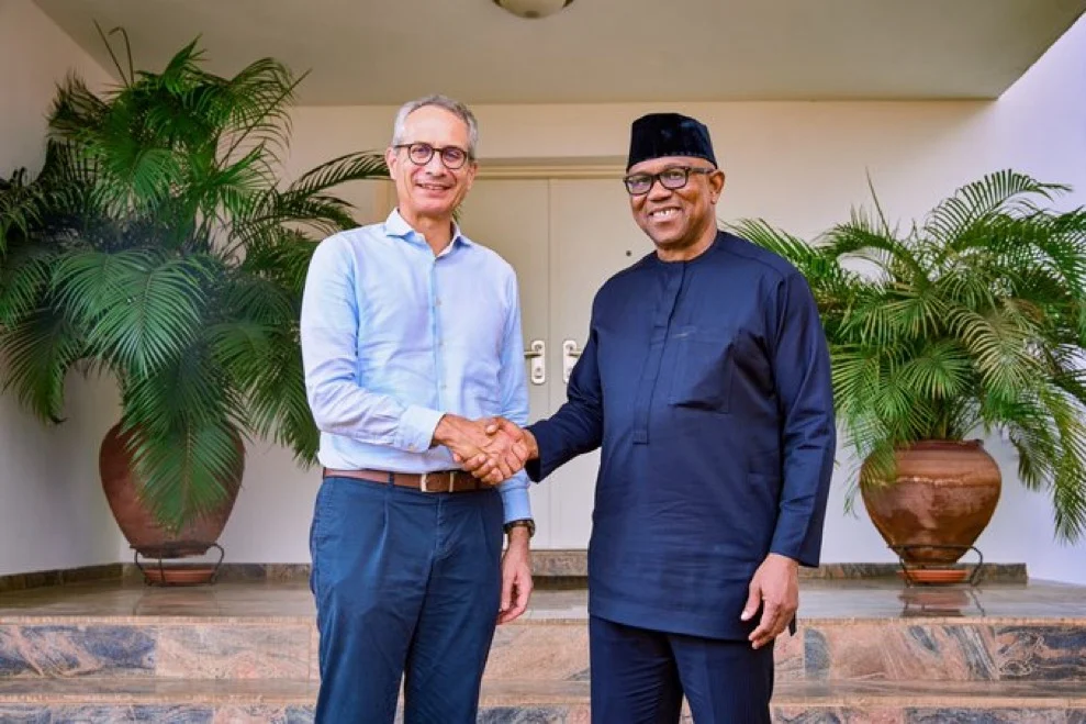 Obi Pushes for Stronger Nigeria–Switzerland Ties After Meeting Envoy