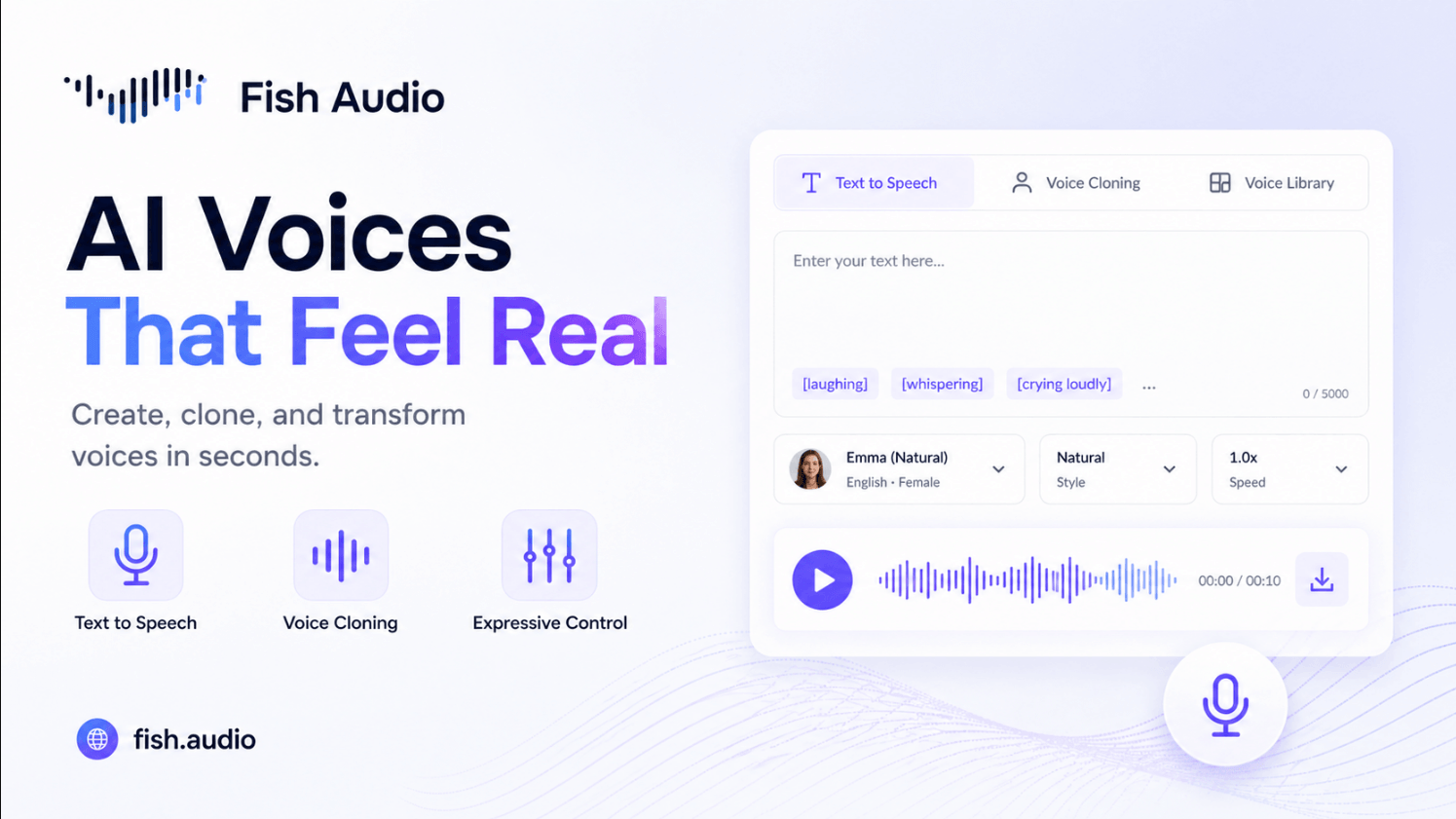 Fish Audio Nets $52M to Make Voice the Default Interface for AI