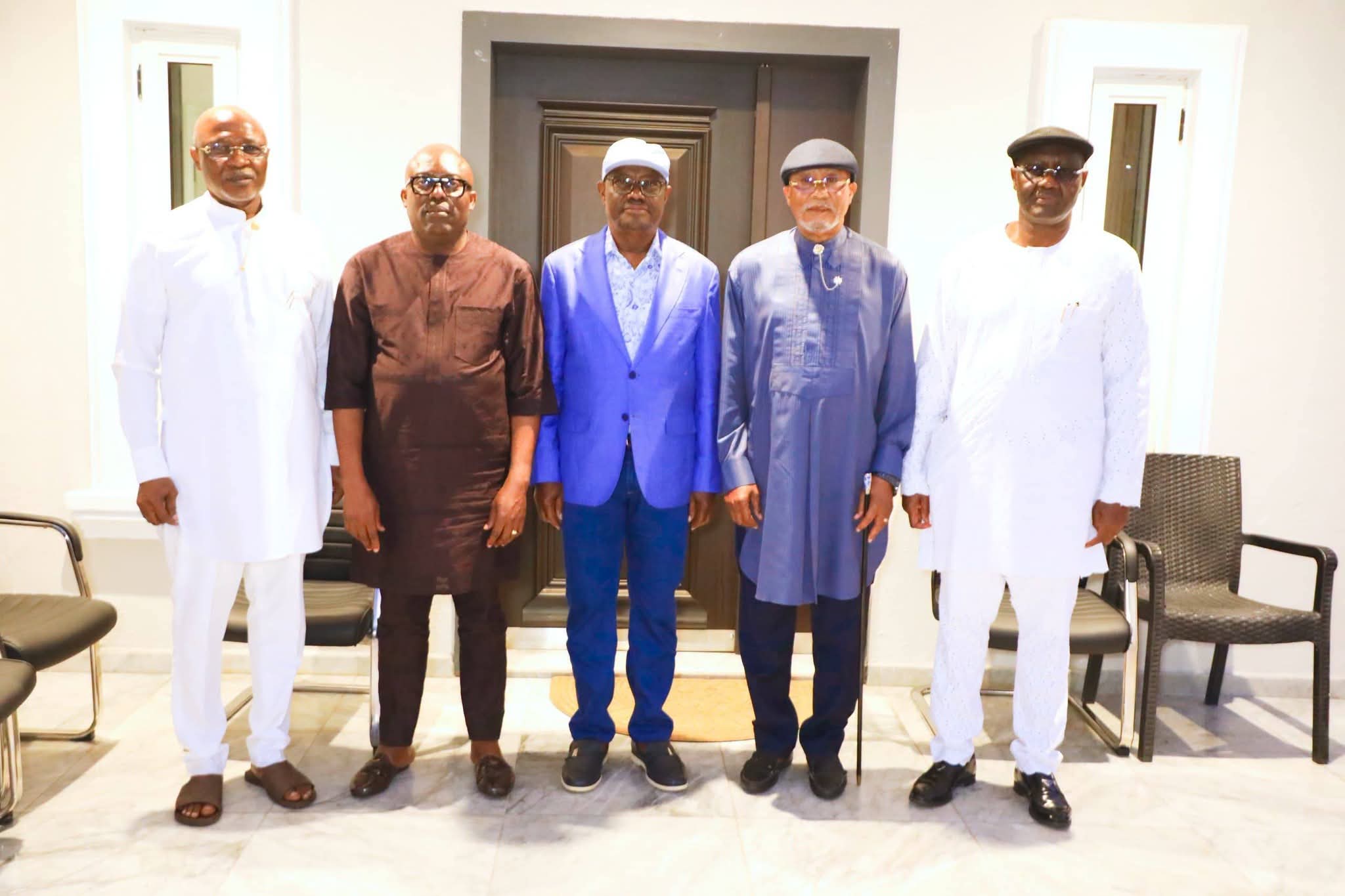 Wike, Fubara, Chinda hold meeting in Rivers